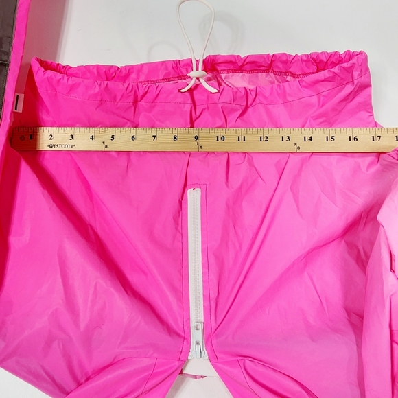 Nova Sport neon pink waterproof cropped track jacket size Large - Picture 7 of 13